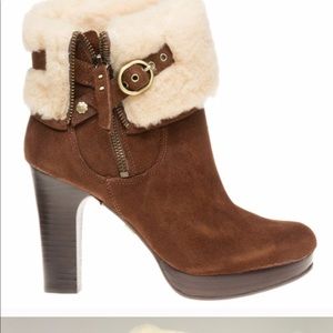 Ugg Boots with Shearling Heel